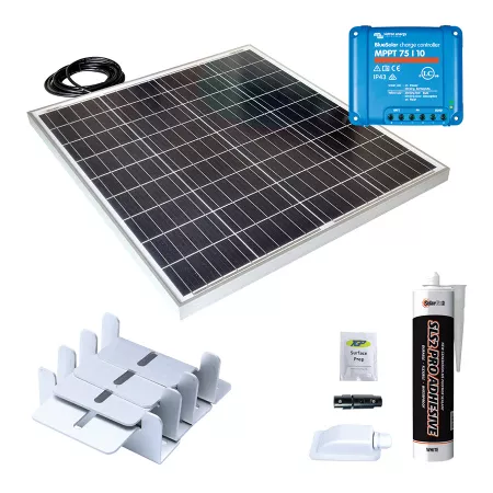 SolarGo2 100W Rigid Solar Panel Kit