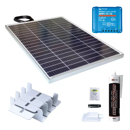SolarGo2 130W Rigid Solar Panel Kit