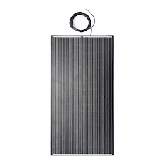 SolarGo2 200W Semi-Flexi Solar Panel Black Rear Exit